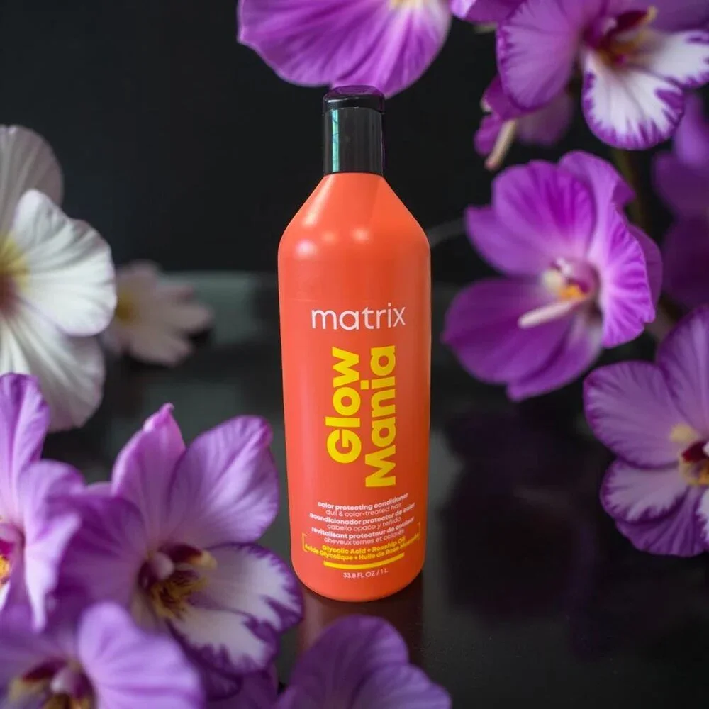 Matrix Glow Mania Color Protecting Shampoo Conditioner 33.8 oz Mask 16.9 oz